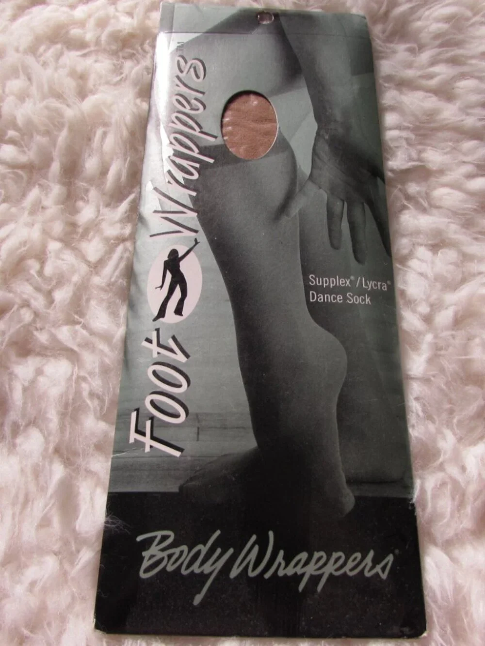 Foot Wrappers Style A70 Suntan Knee Tights Supplex Lycra Dance Socks One Size